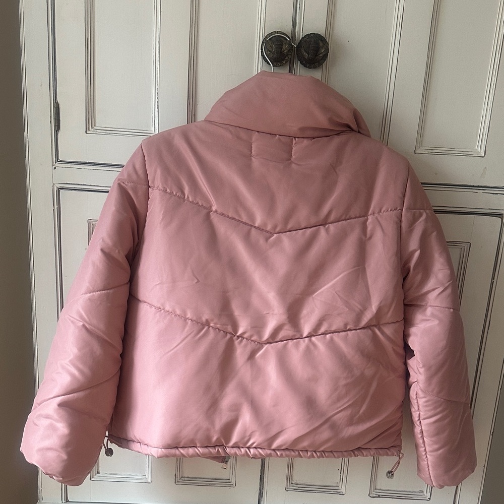 Montreal Pink Women's Puffer Jacket - Picture 2 of 3